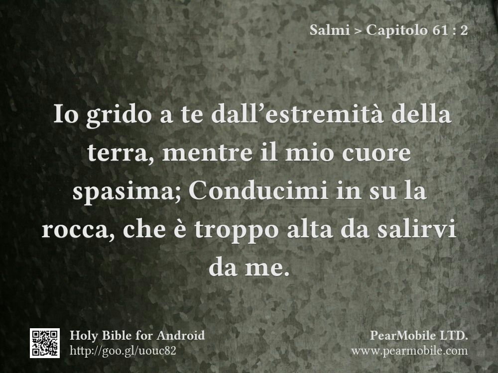 Salmi, Capitolo 61:2